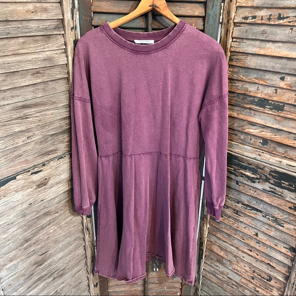 Zara sweatshirt dress